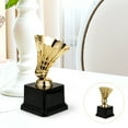 thumbnail image 3 of Gold Badminton Trophy Cup - 1st Place Winner Medal, 3 of 6