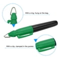 thumbnail image 5 of Mini Permanent Markers Golf Ball Marker Pen with Keychain Clip, Green Ink  5 Pack, 5 of 5