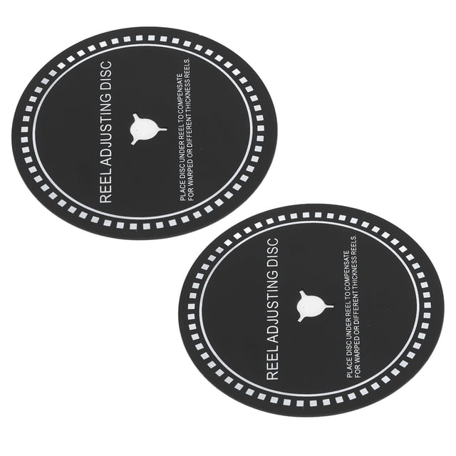 Nab HUB Adapter Spacer, 2Pcs Silicone Reel Adjusting Disc Replacement with 82mm Diameter ForRevox StuderRevox for Reel to Reel Tape Recorders, Easy to Install