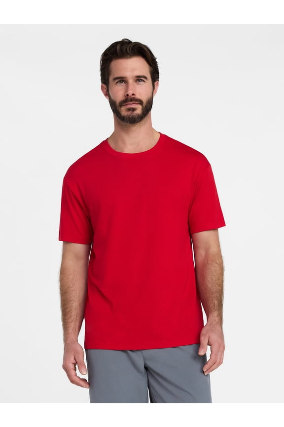 Men's and Big Men's Tri Blend Tee, Sizes S-4XL