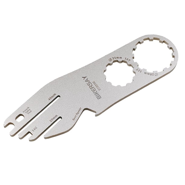 Herramienta de alineación de Rotor de disco de bicicleta, llave de alineación, llave de reparación de corrección de aplanamiento
