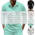thumbnail image 4 of Vetsdori Sweatshirt Tshirts for Men Winter Button up Pullover Long Sleeve Casual Stylish Collar Mens Shirts Outdoor, 4 of 9
