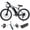 Q5 Top Edition, variant on SHCNTEKU 14IN Folding Commuter Ebike for Adults, 500W Motor 3 speed up to 20 mph 30 mile Range with 36V 12Ah Removable Battery Disc brakes electric bicycles, UL2849