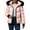 #04 Pink 【Mix & Match Your Daily Essentials】, variant on Women's Winter Coats Waterproof Zip Up Short Warm Snow Jacket Windproof Outerwear with Pockets for Casual Daily Wear Travel Fashion Essential Gift | Aestivo,Red M