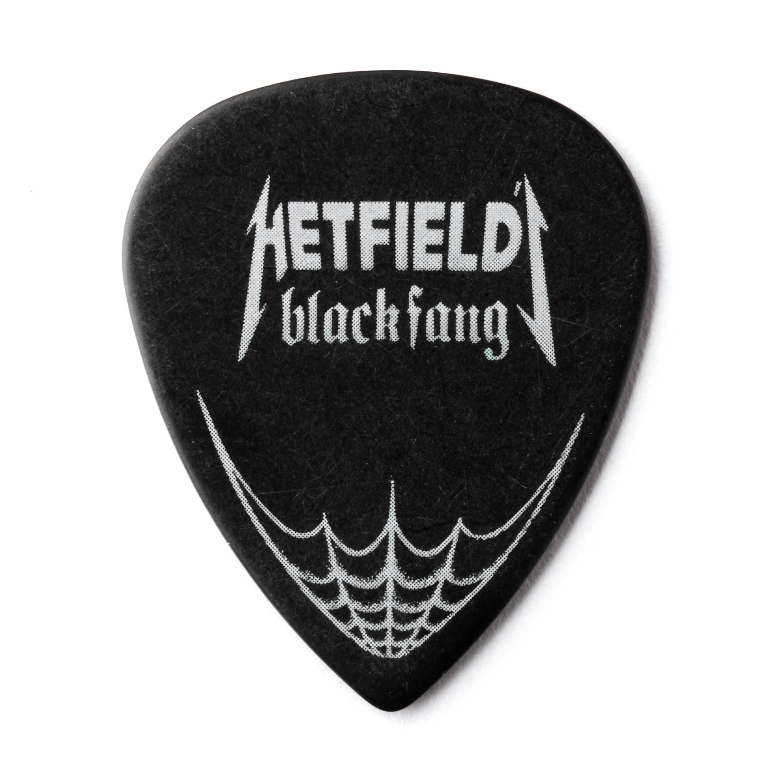 Dunlop Guitar Picks James Hetfield (Metallica) Black Fang 1.14mm 12 Picks