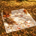 thumbnail image 5 of SLYNSHome Fall Throw Blanket Cute Chicken Goose Pumpkin Print Soft Flannel Fleece Cozy Lightweight Decorative Blanket For Couch Sofa Bed Thanksgiving Home Decor, 5 of 7