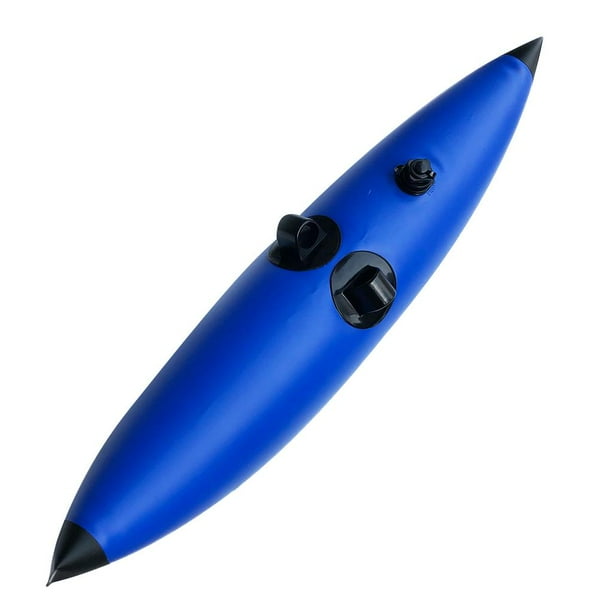 Lot De 2 Bouées De Kayak Flottantes En PVC Jaune - Accessoires De Sécurité Nautique