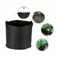 thumbnail image 6 of Deago 5-Pack 7 Gallon Plant Grow Bags Nonwoven Fabric Pots Aeration Container with Handles for Garden and Planting, Black, 6 of 9