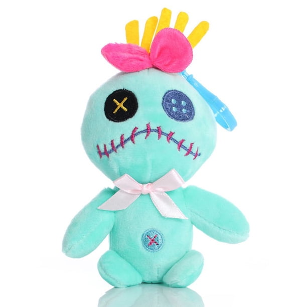 COVER 20cm Lindo Dibujos animados de Lilo y Stitch día de San Valentín Muñeca de algodón Juguete de peluche Ángel Jumba Jookiba para novia Suave Regalo de los niños Adorno de mochila llavero