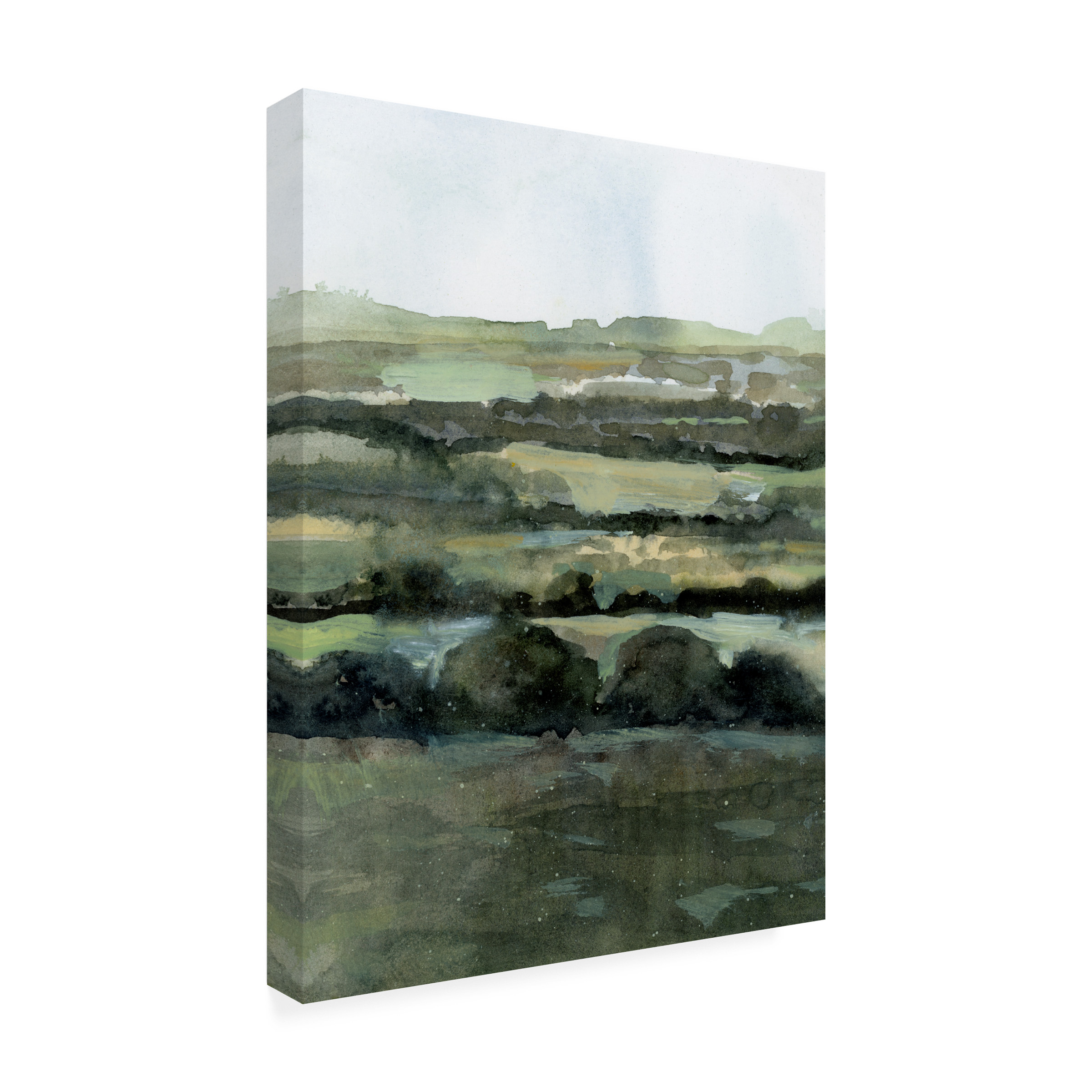 Victoria Barnes 'Distant Ribbons I' Canvas Art