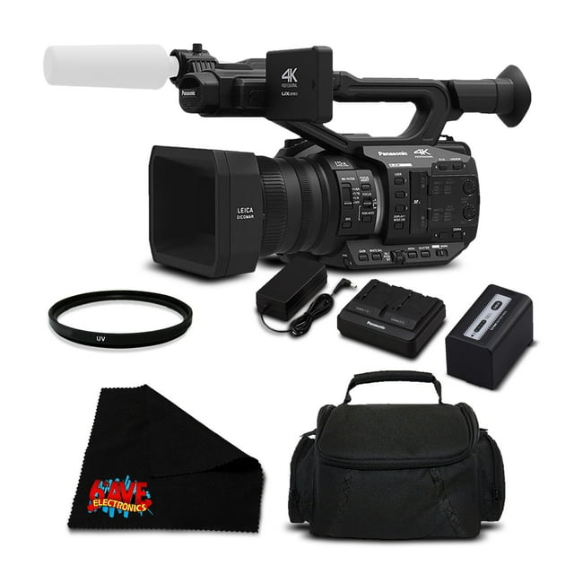 Panasonic AG-UX90 4K/HD Professional Camcorder Essential Bundle - International Version