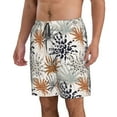 thumbnail image 2 of Naloa Tropical Leaves Men's Beach Shorts, Surfing shorts, Swim trunks, Quick Dry Swim Trunks for Surfing Beach Fun - X-Large, 2 of 9