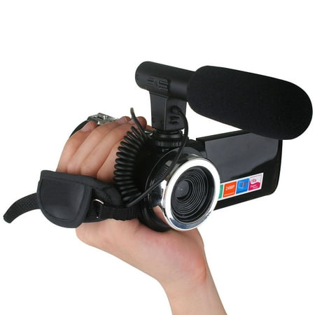 Image of Full Hd Vlogging Camera Video Camera Camcorder Full HD Vlogging Camera With External Microphone