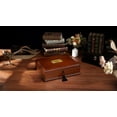 thumbnail image 4 of Arolly Romeo Memory Keepsake Box Organizer with Mahogany Wood Finish - Large Personal Storage Box with Locking Lid | Wooden Memory Box Gift for Anniversary, Wedding, Valentine, Birthday, 4 of 4