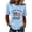 Light Blue, variant on kaondbfi 250th Anniversary USA Shirt Womens States 250th T Shirt American Flag Graphic Tee 4 of July Top Womens Essentials Fashion Clothing