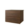 thumbnail image 4 of Merlin 3 Piece Twin Size Bedroom Set  Walnut and White, 4 of 8