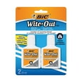 thumbnail image 1 of BIC Wite-Out Quick Dry Correction Fluid, 22 mL, White, Goes on Easy with A Reduced Dry Time, 2-Count Pack, 1 of 4
