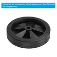 thumbnail image 4 of Unique Bargains 5.8' Universal Air Compressor Wheel with 0.5' Dia. Hole, 4 of 5