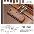thumbnail image 3 of Juego de maletas LARVENDER de 3 piezas, expandible, con candado TSA, 56 cm, 3 of 8