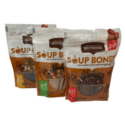 Angle View: Rachael Ray Soup Bone Dog Chews Variety 3 Pack - Chicken, Beef and Turkey Flavors