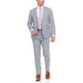 thumbnail image 2 of Adam Baker Men's Single Breasted Ultra Slim Fit 2-Piece Jacket, Trousers Suit Set, 2 of 4