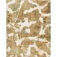 thumbnail image 1 of Ahgly Company Indoor Rectangle Abstract Cinnamon Brown Abstract Area Rugs, 6' x 9', 1 of 6