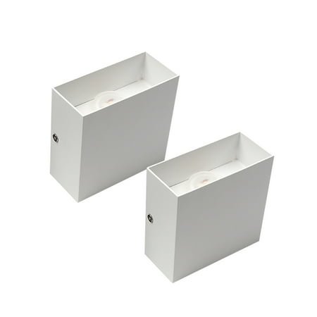 

JIZHI Led Wall Light Indoor Modern Aluminum Wall Lamp Modern Rectangle Wall Light