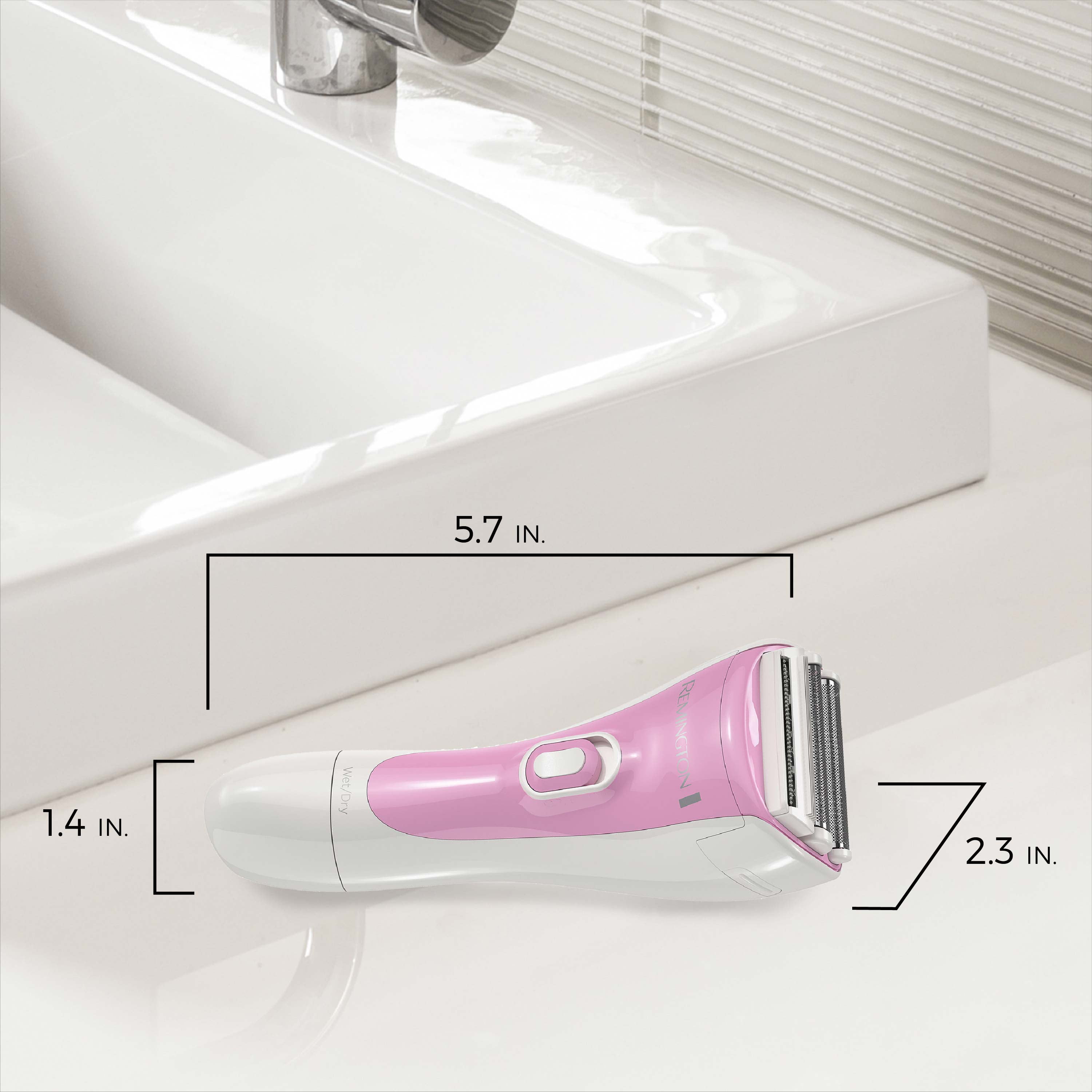 Remington Portable Battery Operated Electric Razor, Smooth