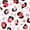 Color 2, variant on Peel and Stick Wallpaper Abstract Leopard Print Red Pink Black 17.7in x 118in Contact Paper Removable Self Adhesive Wall Mural Wall Decor for Bedroom Kitchen Cabinets