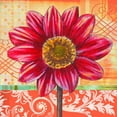 thumbnail image 3 of Robertson, Walter 15x15 Black Modern Framed Museum Art Print Titled - Scrollwork Blossom 1, 3 of 5