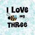 thumbnail image 4 of Inktastic 3rd Birthday Bee Boys or Girls Toddler T-Shirt, 4 of 5