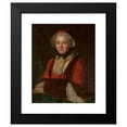 thumbnail image 2 of Circle of François Hubert Drouais 15x18 Black Modern Framed Museum Art Print Titled - Portrait of Marie Leczinska, Queen of France, 2 of 5