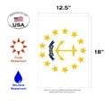 thumbnail image 2 of Toland Home Garden Rhode Island State Flag Garden Flag, 2 of 5