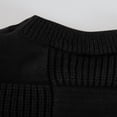 thumbnail image 7 of Wdgfv Men's Crewneck Pullover Sweater Waffle Textured Knitted Sweaters Casual Loose Fit Sweaters with Ribbing Edge, 7 of 7