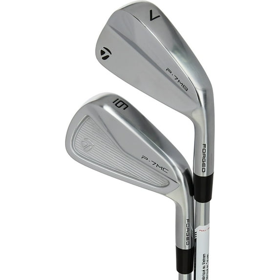 Pre-Owned TaylorMade P7MC / P7MB Combo 5-PW Iron Set Tour Extra Stiff MMT 125 VG
