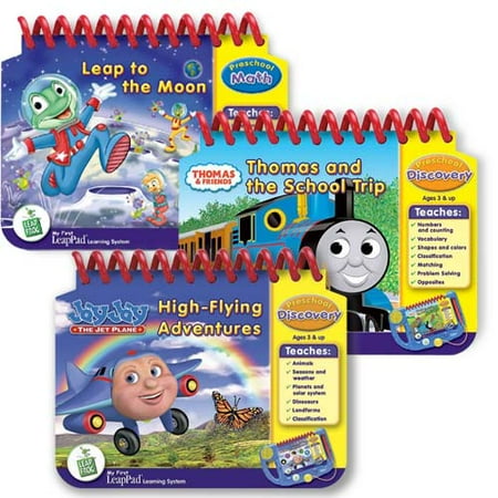 LeapFrog My First LeapPad: Leap to the Moon, Jay Jay the Jet Plane's Adventure, Thomas the Tank Engine Rescue