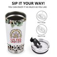 thumbnail image 4 of Jekeno Sisters Gifts from Sister Mother 's Day Gifts for Sister Funny Sister Gifts Birthday Gifts for Sister 20oz Floral Sister Stainless Steel Tumbler Gift For Best Friend Women, 4 of 6