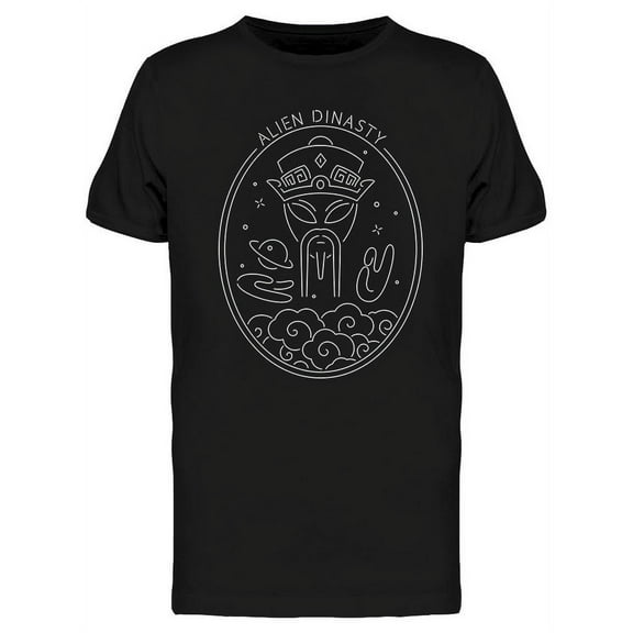 Aliens Chinese Dinasty  T-Shirt Men -Image by Shutterstock, Male 3X-Large