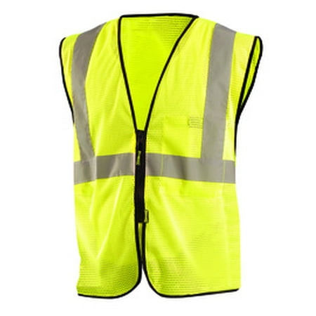

Radnor 4X/5X Yellow Polyester/Mesh Type R Vest (20 Pack)