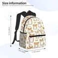 thumbnail image 2 of Balery Cartoon Corgi Mochila para Mujeres y Hombres, Mochila Ligera Casual para Viajes, Mochila Clásica Básica para la Universidad, 2 of 6