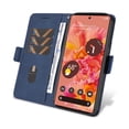 thumbnail image 4 of Compatible with Google Pixel 6 PU Leather Wallet Case with Card Holder Magnetic Closure Cover, 4 of 5