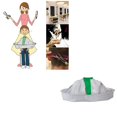 thumbnail image 1 of Capa de Corte de Cabello Plegable Impermeable Macarena, 1 of 5