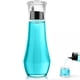 thumbnail image 1 of Dispensador de enjuague bucal de vidrio VITVITI 260 ml con vaso con tapa negro, 1 of 6
