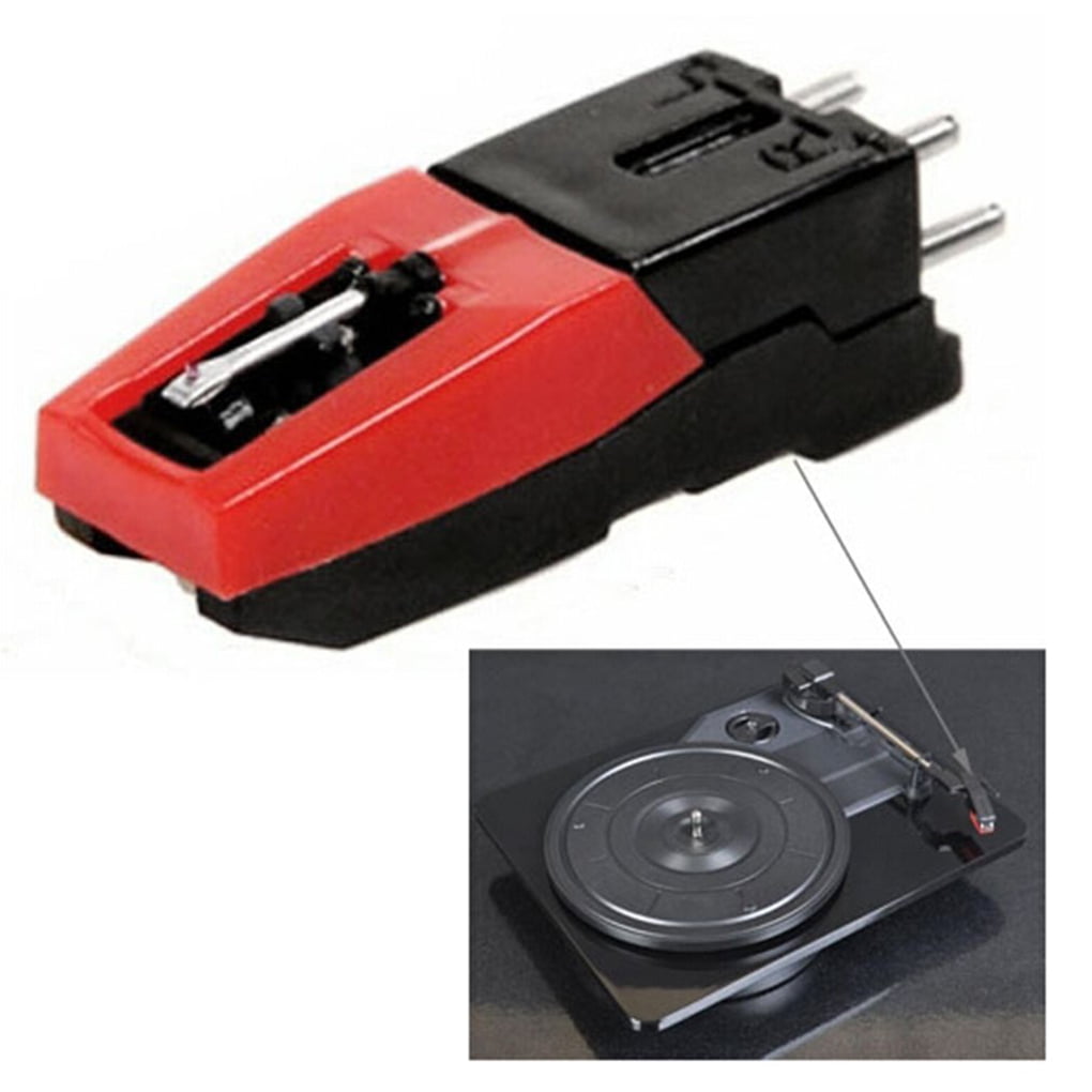 teng hong hui Turntable Phono Ceramic Cartridge Stylus Replacement for Vinyl Stylus Cartridge Turntable Record Player Phonograph