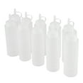 thumbnail image 2 of Condiment Dispenser -240ml 10pcs / Set Plastic Condiment Dispenser for Sauce Oil Cream Vineger(White), 2 of 8