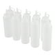 thumbnail image 2 of Dispensador de condimentos de plástico de 240 ml, 10 piezas/juego, para salsa, aceite, crema, vinagre (blanco), 2 of 15
