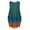 Green, variant on IROINNID Women's Sleeveless Shift Dress Round Neckline Summer Loose Pocket Dress Plus Size Dress Gradient Dress