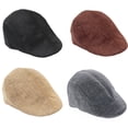 thumbnail image 4 of VISALY Flat Caps Mens Hats and Caps | Womens Hats Baseball Caps Hats for Women Ball Cap Winter Solid Color Breathable Baseball Hats for Women Hats for Men Baseball Cap Baseball Caps for Women, 1 Pack, 4 of 4