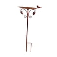 thumbnail image 2 of Adorno de hierro para baño de pájaros, comedero vintage para pájaros, para patio, césped Bronce, 2 of 8