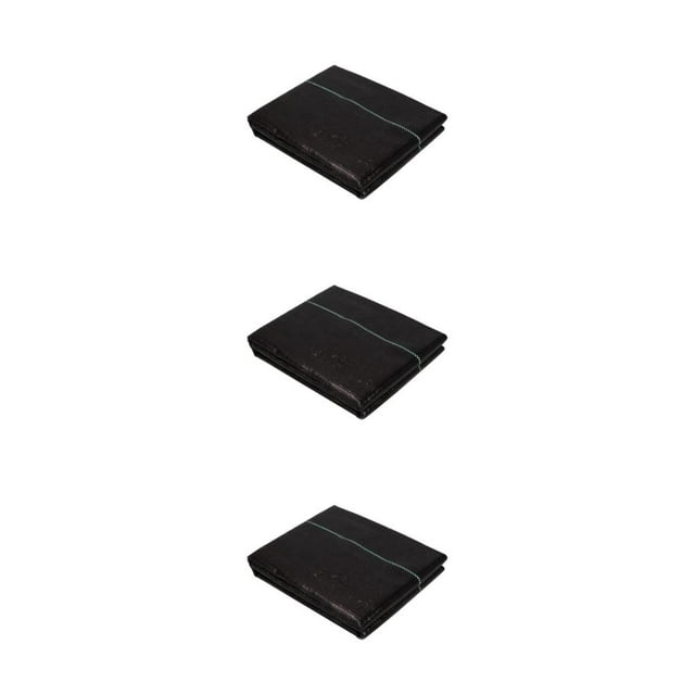 maskred Premium Landscape Fabric with Durable Grid Strips Black 1.5x3meter 3Set